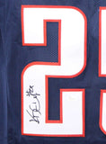 Kadeem Carey Autographed Arizona Wildcats XL Blue Jersey JSA 20994