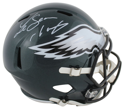 Eagles LeSean McCoy Authentic Signed Full Size Speed Rep Helmet JSA Witness
