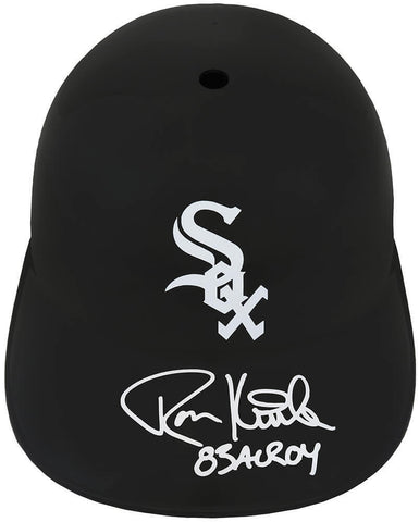Ron Kittle Signed White Sox Souvenir Replica Batting Helmet w/83 AL ROY (SS COA)
