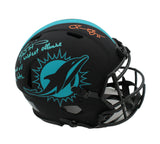 Williams & Brown Signed Miami Dolphins Speed Eclipse Authentic Helmet - I Took A