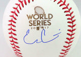 Evan Gattis Autographed Rawlings 2017 WS OML Baseball- TriStar Authenticated