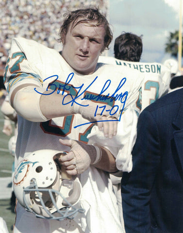 Bob Kuechenberg Autographed/Signed Miami Dolphins 8x10 Photo 17-0 30156
