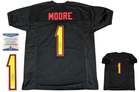 DJ Moore Autographed SIGNED Jersey - College - Beckett Authentic - Dj