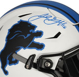 Jared Goff Lions Signed Riddell Lunar Eclipse Alternate Speed Flex Helmet