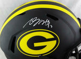 Davante Adams Signed Packers F/S Eclipse Authentic Helmet - JSA W Auth *Yellow