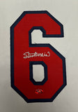 Stan Musial Signed Cardinals Jersey (Stan the Man COA) St Louis HOF Outfielder