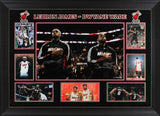 Heat LeBron James & Dwyane Wade Authentic Signed Framed 16x24 Photo LE #4/25 UDA