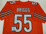 Lance Briggs Signed Chicago Bears Jersey (Beckett) 7xPro Bowl (2005-2011) L.B.