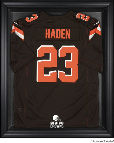 Cleveland Browns Framed Logo Jersey Display Case - Brown - Fanatics Authentic