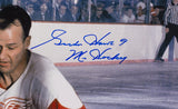 Gordie Howe Signed Framed Detroit Red Wings 16x20 Photo Mr Hockey BAS