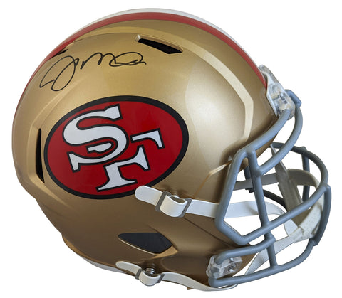 49ers Joe Montana Authentic Signed 64-95 TB Full Size Speed Rep Helmet Fanatics