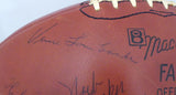 1963 Packers Autographed Football 48 Sigs Vince Lombardi & Starr Beckett A52079