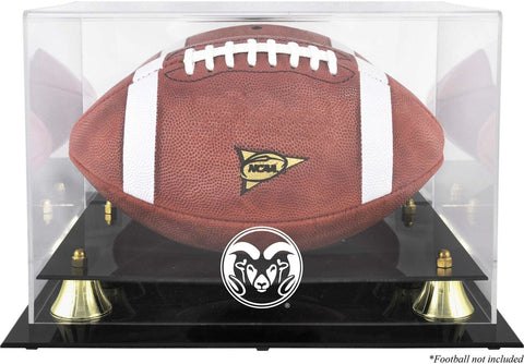 Colorado Rams Golden Classic Team Football Display Case-Fanatics
