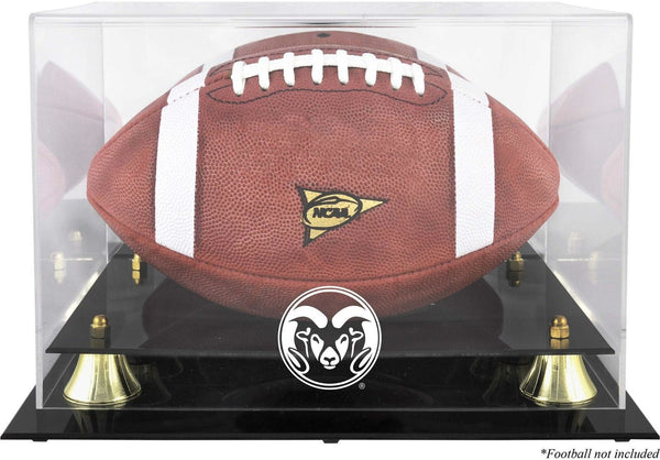 Colorado Rams Golden Classic Team Football Display Case - Fanatics
