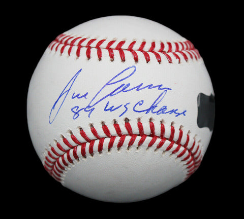 Jose Canseco Signed Oakland A's Rawlings OML White Baseball w- "89 WS Champ Insc