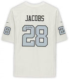 Frmd Josh Jacobs Las Vegas Raiders Signed White Alternate Nike Game Jersey