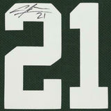 FRMD Charles Woodson Packers Signd Mitchell&Ness SB XLV Throwback Auth Jersey
