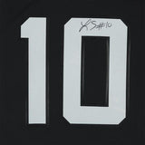 Framed Laviska Shenault Jacksonville Jaguars Autographed #10 Black Nike Jersey