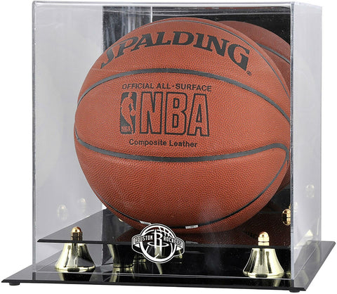 Houston Rockets (2019-Present) Golden Classic Basketball Display Case - Fanatics