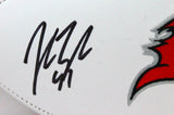 John Lynch Autographed TB Buccaneers Logo Football w/SB Champs-Beckett W Holo
