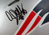 Corey Dillon Autographed Patriots F/S Speed Authentic Helmet - PSA Auth *Black