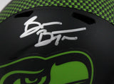 Brian Bosworth Signed Seattle Seahawks Eclipse Speed Mini Helmet-Beckett W Holo