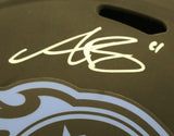 AJ Brown Autographed Tennessee Titans F/S Eclipse Speed Helmet Beckett 35388