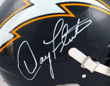Doug Flutie Autographed F/S 88-06 Chargers Speed Authentic Helmet-Beckett W Holo