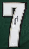 Michael Vick Authentic Signed Green Pro Style Jersey Autographed JSA Witness