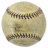 Yankees Babe Ruth & Lou Gehrig Signed OAL 1932-33 Harridge Baseball JSA #Z07309