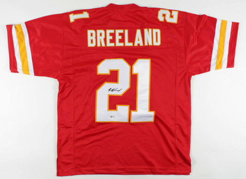 Bashaud Breeland Signed Kansas City Chiefs Jersey (Beckett COA) Super Bowl Champ