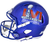 COOPER KUPP Autographed "SB LVI MVP" Rams Authentic Speed Helmet FANATICS