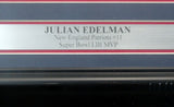 JULIAN EDELMAN AUTOGRAPHED FRAMED 16X20 PHOTO PATRIOTS SB LIII BECKETT 151423