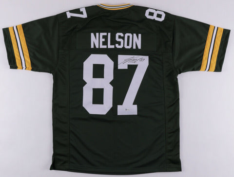 Jordy Nelson Green Bay Packers Signed Jersey / Super Bowl XLV Champ Beckett Holo