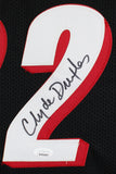 Clyde Drexler Authentic Signed Black Pro Style Jersey Autographed JSA Witnessed