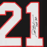Deion Sanders Atlanta Falcons Signed Mitchell & Ness Replica Jersey w/"HOF 2011"