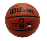 Tyrese Maxey Signed Spalding NBA Basketball (JSA COA) 76ers 2020 1st Round Pick