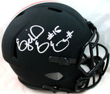 Ezekiel Elliott Autographed Ohio St. F/S Eclipse Speed Helmet-Beckett W Hologram