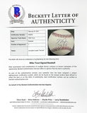 Mike Trout Signed Los Angeles Angels MLB Baseball The Kid BAS LOA A48355