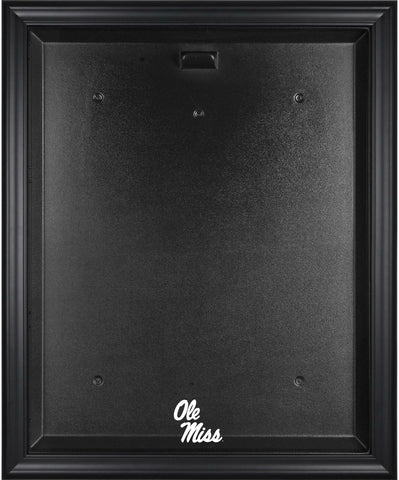 Ole Miss Rebels Black Framed Logo Jersey Display Case - Fanatics Authentic