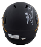 Arizona State Jake Plummer Signed Black Full Size Speed Rep Helmet BAS Witnessed