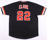 Jack Clark Signed San Francisco Giants Black Jersey Inscribed "Ripper"(JSA COA)