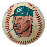Duke Snider Signed L.A. Dodgers National League Painted Baseball BAS AA21418