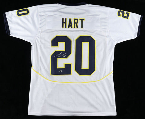 Mike Hart Signed Michigan Wolverines Jersey (Beckett) Ex Indy Colts Running Back