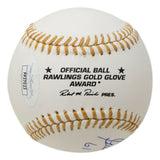 Gary Player Signed Official Rawlings Gold Glove Award Baseball Insc JSA