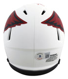 Cardinals Kurt Warner Authentic Signed Lunar Speed Mini Helmet BAS Witnessed