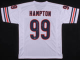 Dan Hampton Signed Bears Jersey Inscribed "HOF 2002"(Beckett COA) 85 Bears D.E.