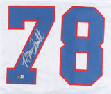 Bruce Smith Signed Buffalo Bills Jersey (Beckett) NFL All Time Sack Leader w/200