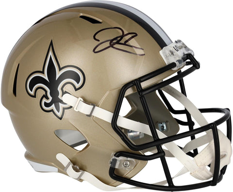 Derek Carr New Orleans Saints Autographed Riddell Speed Replica Helmet
