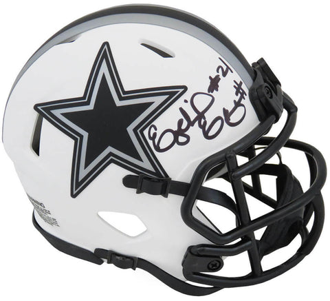 Ezekiel Elliott Signed Cowboys Lunar Eclipse Riddell Speed Mini Helmet -(SS COA)